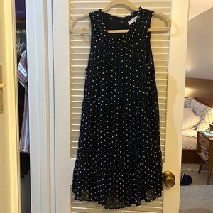 Loft dress navy blue size Mpetite